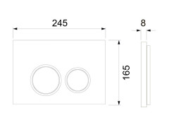 Комплект для унитаза TECE TECESPRING K955103