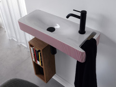 Раковина подвесная Scarabeo SOFT-HUNG-CUBE 1512/RER