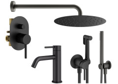 Комплект для душа Plumberia Selection IXO KITZXO15NO53