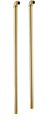 Эксцентрики из пола 77см для смес. (ЗОЛОТО) GANZER