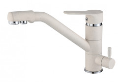 15001-F1 Смес. для кухни под филт. низ. (МОЛ. БЕЛ.) ViEiR (10/1шт)