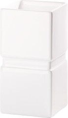 Batex Pur, настольный керамический стакан, цвет белая керамика