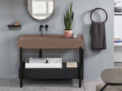 Раковина накладная / подвесная CIELO PLINIO PNLA115SF NI