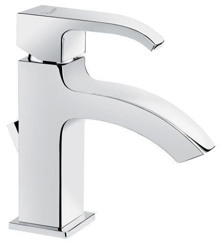 Emmevi Niagara, однорычажный смеситель для раковины с донным клапаном, цвет хром