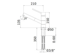 Смеситель для кухни MAMOLI PROGRAMMA CUCINA 721000000001