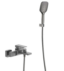 393535-G Смеситель од. для ванны кор. (ГРАФИТ) ViEiR (8/1шт)