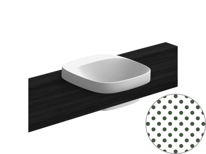 Раковина встраиваемая Scarabeo MOON 5511/SEV