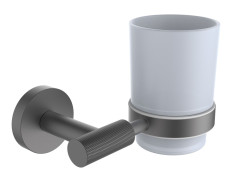 5505-G Стакан нас., стеклянная (ГРАФИТ) ViEiR  (24/1шт)