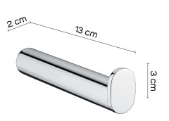 Gedy Canarie, бумагодержатель для запасного рулона, цвет хром