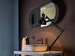 Зеркало горизонтальное или вертикальное Scarabeo ABLE 2404/GRG