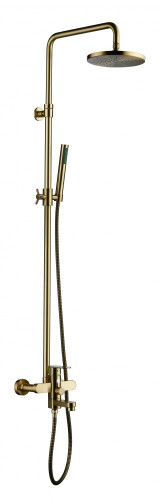 06061-D Душевой релинг БРОНЗА   GANZER (4/1шт)