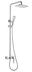 Стойка для душа со смесителем VENTURO хром