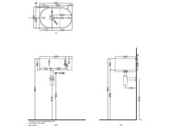 Раковина накладная/ подвесная CIELO LES PETITES LPLAO46SF BR