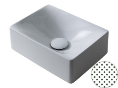 Раковина накладная Scarabeo SOFT-HUNG-CUBE 1503/SEV