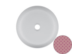 Раковина накладная Scarabeo GLAM 1807/SER