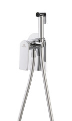 07157 Смеситель встраиваемый с ГИГ. душем (ХРОМ) GANZER (10/1шт)