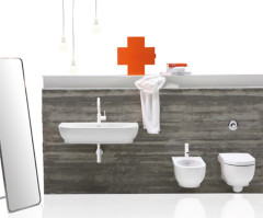 Биде подвесное SIMAS E-LINE EL 19/F85