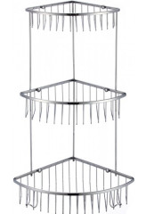 Полка  угловая 3-ярусная (решётка) УСИЛЕН  САВОЛ  (10/1шт)