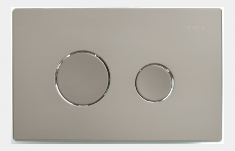 Кнопка для инсталляции с КРУГ. клав. (ГРАФИТ, инс. 60)  ViEiR  (20/1шт)