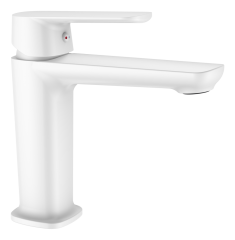 073513-F Смеситель од. для раковины (БЕЛЫЙ) ViEiR (10/1шт)