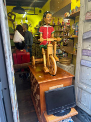 Emmevi Pinocchio, двухрычажный кухонный смеситель (излив 20,6 см), без донного клапана, цвет дерево