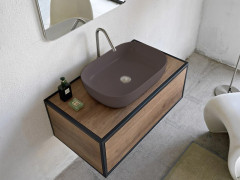 Раковина накладная Scarabeo GLAM 1804/53