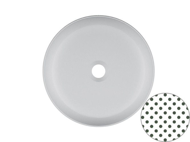 Раковина накладная Scarabeo GLAM 1807/SEV