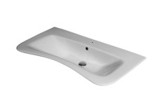 Neroceramica Amica, раковина подвесная 100х55, цвет белый