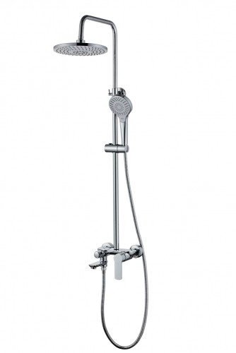 33037 Однорукий душевой релинг  HANSEN  (4/1шт)