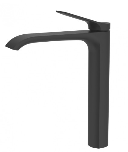 343512-C Смеситель од. для раковины-чаши (ЧЕРНЫЙ) ViEiR (10/1шт)