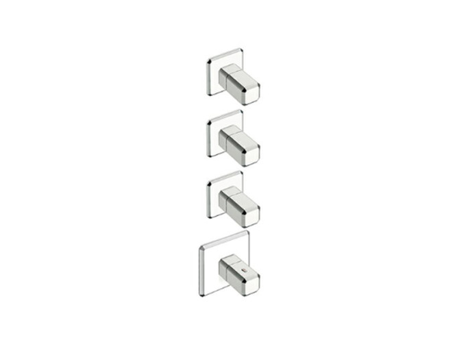 Наружный комплект для термостатического смесителя CRISTINA Thermostatic external parts IT77334