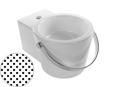 Раковина накладная или подвесная Scarabeo BUCKET 8804CR/SENR