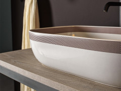 Раковина накладная Scarabeo GLAM 1804/FSM