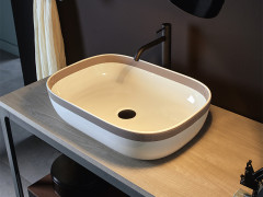 Раковина накладная Scarabeo GLAM 1804/FSM