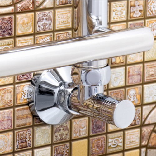 ВЕНТИЛЬ ЗАПОРНЫЙ УГЛОВОЙ КОЛП  1" x 3/4"  г/г  ZZ-4707 (4707SCH1005)