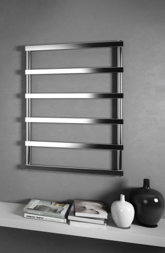 Cordivari Alessandra Electric, п/c электрический 740/530 мм (6 перекладин), термостат со скрытым монтажем, цвет хром