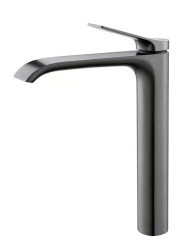 343512-G Смеситель од. для раковины-чаши (ГРАФИТ) ViEiR (10/1шт)