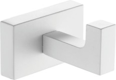 5001-F Крючок одинарный для полотенца (БЕЛЫЙ) ViEiR  (50/1шт)