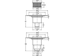 Душевой трап VIEGA Advantix 557201