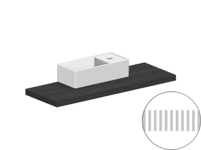 Раковина накладная Scarabeo TEOREMA 2.0 5129/RENT