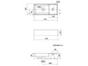 Раковина накладная Scarabeo TEOREMA 2.0 5129/RENT