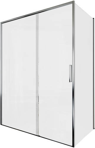 Душевой уголок Aquanet Pleasure Evo 150x90 AE65-150x90-CT профиль хром, прозрачное стекло