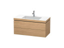 Тумба с раковиной DURAVIT L-CUBE LC6928O5252