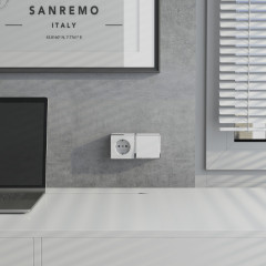 Выключатель одноклавишный Gallant (белый) W5010001