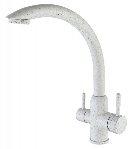 15024-H1 Смес. для кухни под фильт. выс. С-обр. (НЕРЖ,СЕРЫЙ) ViEiR (10/1шт)