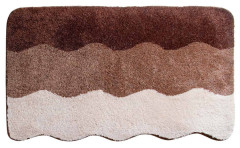 Batex Swing, односторонний квадратный коврик из 100% полиакрила, размер 60x60 см, цвет коричневый