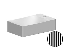 Раковина накладная/  подвесная Scarabeo SOFT-HUNG-CUBE 1502/RENR