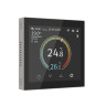 Умный сенсорный терморегулятор с LCD дисплеем дымчатый W1851104