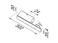 Держатель туалетной бумаги с полкой GEESA SHIFT 919924-02