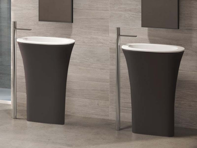 Колонна для раковины с сифоном CIELO AMEDEO AMCOLT LV